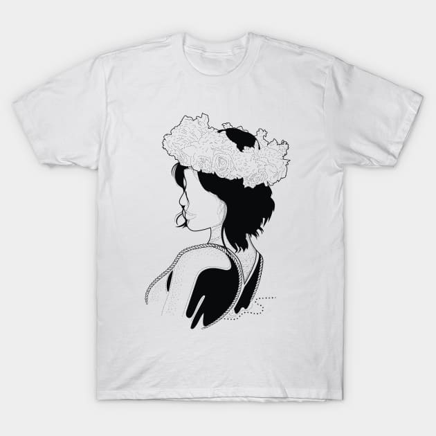 Black & white Elegant Art 27 T-Shirt by Frajtgorski